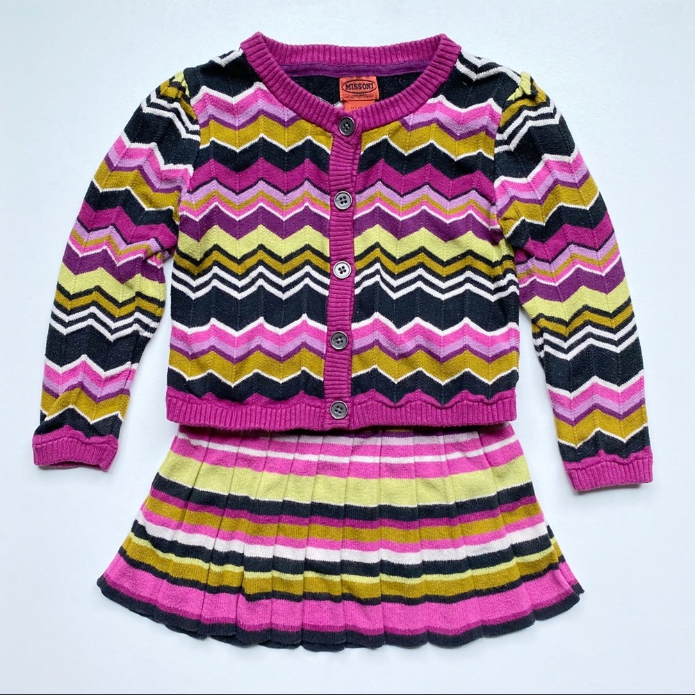 Missoni for Target Chevron Stripe Sweater Skirt Set